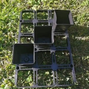 Portavasi vasi quadri 10x10  posti 15